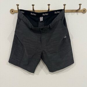 Hurley Men's Charcoal Hybrid Shorts